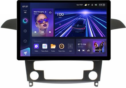 Магнитола для Ford S-Max, Galaxy 2 2006-2015 (климат) - Teyes CC3-2K монитор 13", QLED+2K, Android 10, ТОП процессор, 4G SIM-слот, CarPlay