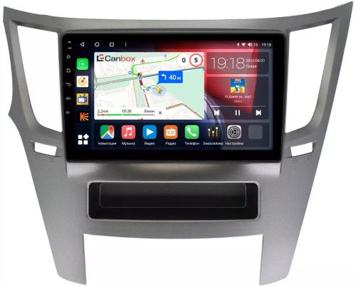 Магнитола для Subaru Legacy, Outback 2009-2015 (левый руль) - Canbox 9051 Qled, Android 10, ТОП процессор, SIM-слот