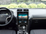 Магнитола для Toyota Land Cruiser Prado 150 2017-2023 - Kuberg GE вертикальный экран в стиле "Тесла" на Android 13, CarPlay, 4G SIM-слот