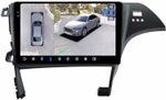 Магнитола для Toyota Prius 30 2009-2015 (правый руль) - FarCar BX10-360-9539F2 монитор 10.36" 2K QLED на Android 13, 6Гб+128Гб, CarPlay, 4G SIM-слот, 4 камеры в комплекте