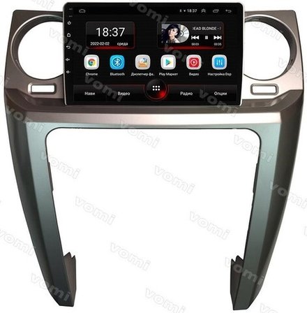 Магнитола для Land Rover Discovery 3 2005-2009 (закругленные углы) - AK565R9-MTK Android 10, 8-ядер, 2Гб-32Гб
