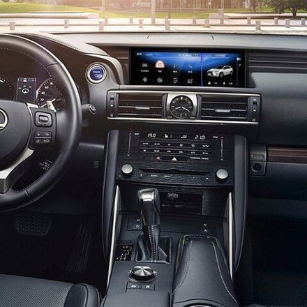 Магнитола для Lexus IS 2013-2019 (шайба) - RDL-LEX-IS-Low монитор 10.25" на Android 13, 8Гб+128Гб, CarPlay, 4G SIM-слот