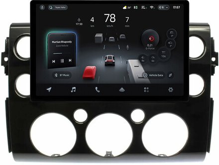 Магнитола для Toyota FJ Cruiser 2005-2022 (рамка черная) - Teyes CC4-PRO монитор 13" 2K QLED на Android 13, Snapdragon 778G, ИИ, CarPlay, DSP, 4G SIM-слот