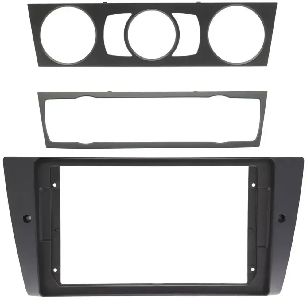 Магнитола для BMW 3 E90 2005-2012 (без штатного экрана) - FarCar монитор 12.3" 2K QLED на Android 14, TS10, CarPlay, 4G SIM-слот