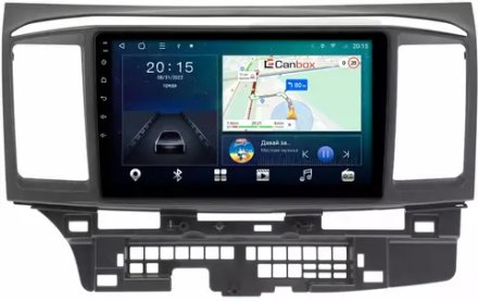Магнитола для Mitsubishi Lancer X 2007-2016 - CanBox 9-MI113N Android 10, 8-ядер, SIM-слот