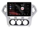 Магнитола для Ford Mondeo 4 2007-2010 (рамка серебро) - Vaycar VA17-1235 на Android 13, 4G SIM-слот