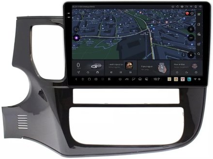 Магнитола для Mitsubishi Outlander 3 2012-2022 - Kuberg OL-1633 QLed+2K, Android 13, UIS7870 (DUDU7), CarPlay, SIM-слот
