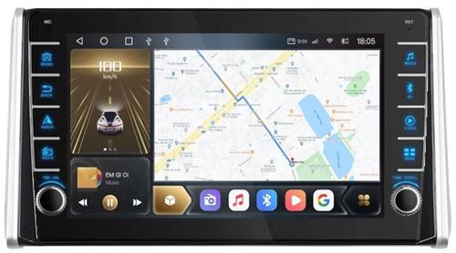 Магнитола для Toyota RAV4 50 2019-2024+ (рынок РФ и ОАЭ) - Kuberg OL-1684 (кнопки и крутилки), Android 12, TS10, CarPlay, 4G SIM-слот