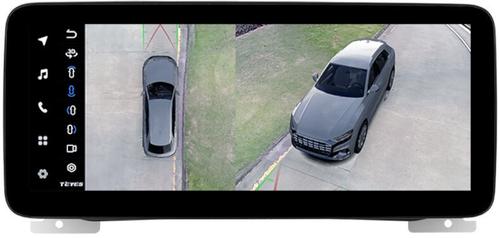 Магнитола для Range Rover Evoque 1 2011-2018 (ШГУ Bose) - Teyes LUX ONE 360 монитор 12.3" 2K QLED на Android 10, 6/128Гб, CarPlay, 4G SIM-слот, 4 камеры в комплекте