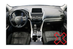 Комплект рамки с разъёмами 9" Mitsubishi Eclipse Cross 2017-2024 (206х105мм ШГУ под козырьком)
