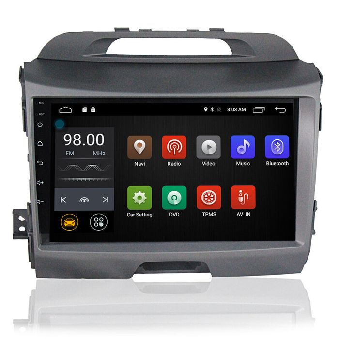 Магнитола для KIA Sportage 2010-2016 - Kuberg MKD-K890-P6 на Android 10
