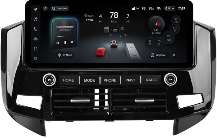 Магнитола для Mitsubishi Pajero 4 2012-2022 (штатная КЗВ) - Teyes CC4PRO монитор 12.3" 2K QLED + рамка LUX, Android 13, Быстрейшая, Snapdragon 778G, ИИ, CarPlay, DSP, 4G SIM-слот