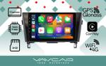 Магнитола для Nissan X-Trail T32, Qashqai J11 2014-2022 (маленькая рамка) - Vaycar VA51-0665 на Android 13, Быстрая, 4G SIM-слот