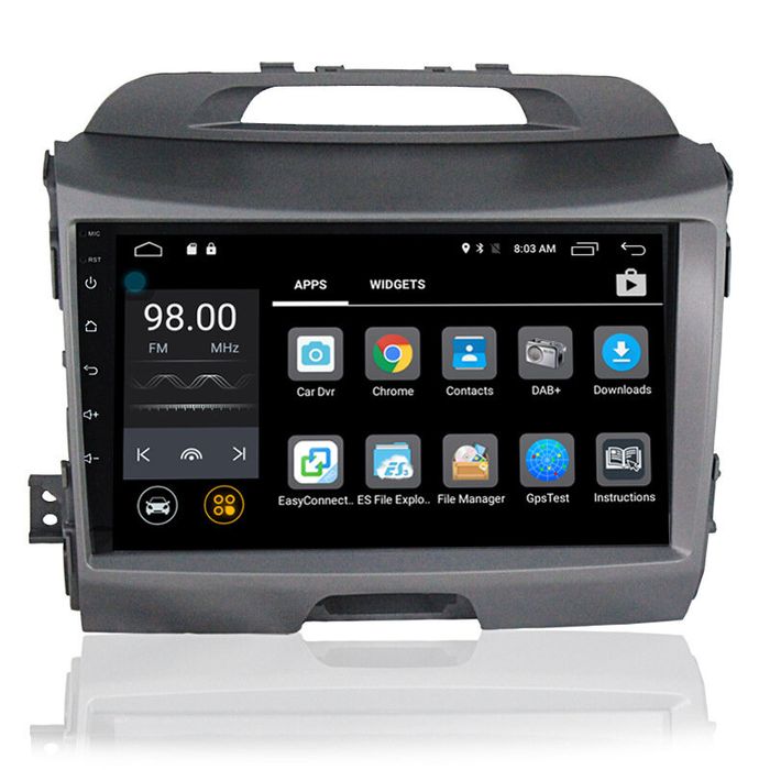 Магнитола для KIA Sportage 2010-2016 - Kuberg MKD-K890-P6 на Android 10