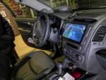 Магнитола для KIA Sorento 2 XM 2012-2020 c экраном климата снизу (рамка-накладка) - AK418R9-MTK Android 10