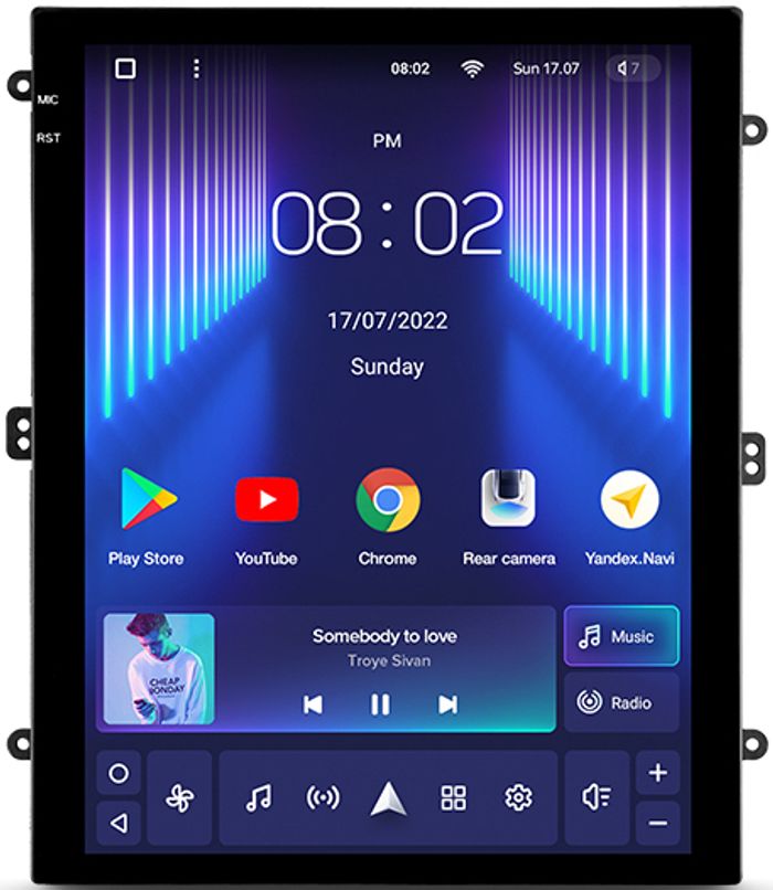 Магнитола для Opel Astra J 2009-2015 (рамка тип 2) - Teyes TPRO 2 монитор 9.7" QLED в стиле "Тесла" на Android 10, Быстрая, 4G SIM-слот