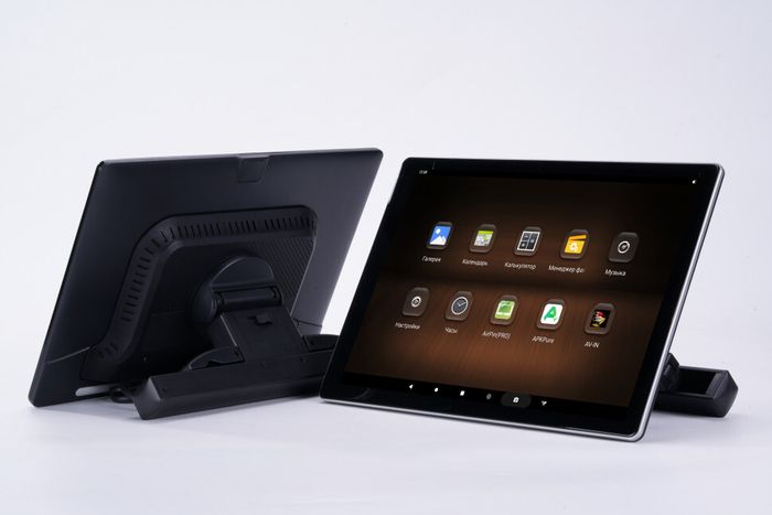 Монитор на подголовник - ERGO ER1360AN с сенсорным экраном 13” (IPS 2K 2880х1920, Android, 8+128Gb,4G +out) черный