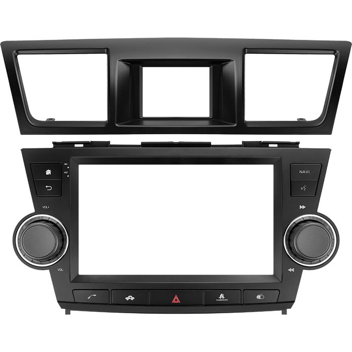 Магнитола для Toyota Highlander 2 2007-2013 XU40 - Teyes CC3 Android 10, ТОП процессор, 4/32 Гб, CarPlay, 4G SIM-слот (кнопки + крутилки)