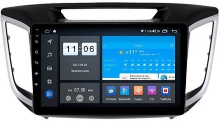 Магнитола для Hyundai Creta 1 2016-2021 - ZX310R10-7862 Android 10, ТОП процессор, SIM-слот