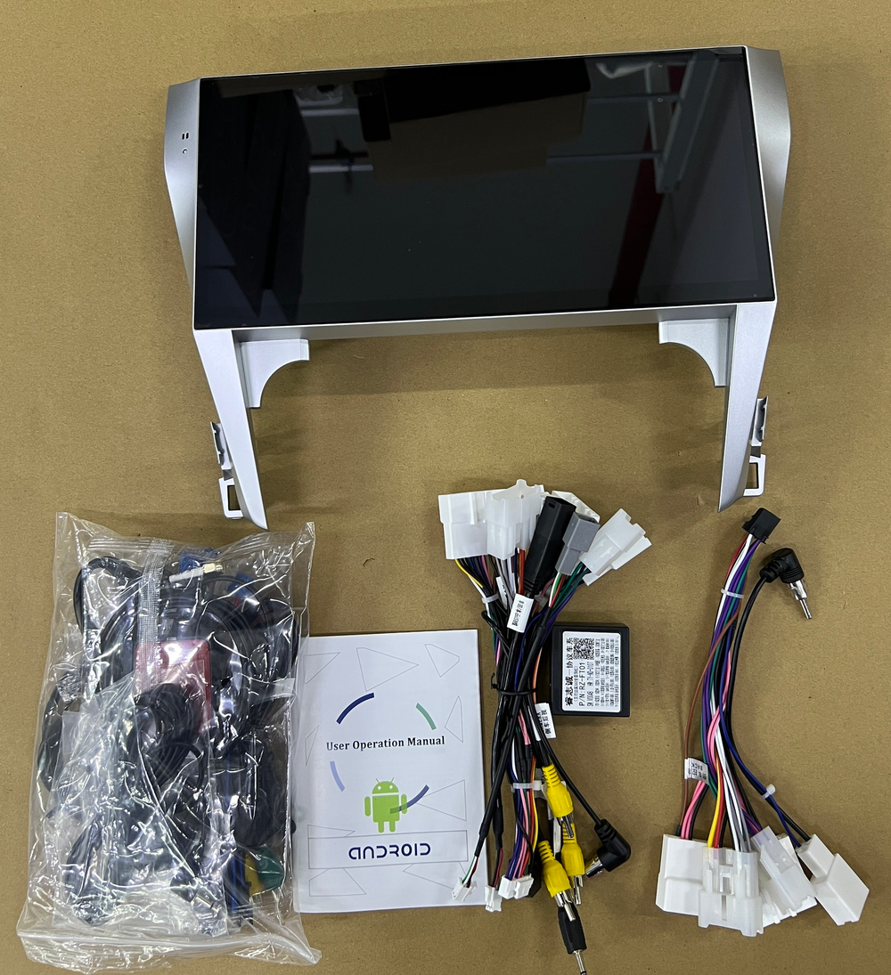 Магнитола для Toyota Camry 50 2011-2014 - Kuberg HP-T1204 монитор 12.3" на Android 12, ТОП процессор, 6Гб+128Гб, 4G SIM-слот