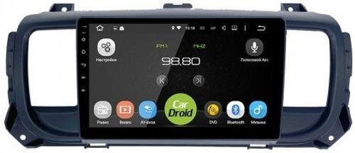 Магнитола для Peugeot Traveller/Expert, Citroen SpaceTourer/Jumpy, Opel Zafira Life/Vivaro - Airok RM-2907 Android 12, 8-ядер, 4/64Гб, SIM-слот