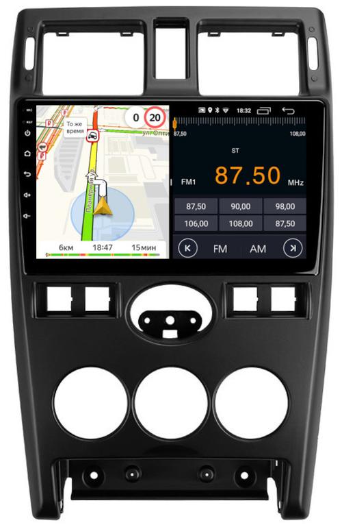 Магнитола для Lada Priora 2007-2013 - Parafar PF664LUX1FHD на Android 13, 8-ядер, 2Гб+32Гб, CarPlay, 4G SIM-слот