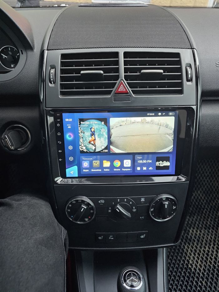 Магнитола для Mercedes-Benz Viano/Vito W639, Vito W447, A класс W169, B класс W245, Sprinter W906, VW Crafter - Kuberg QLed, Android 13, TS20, CarPlay, SIM-слот
