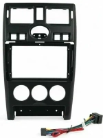 Магнитола для Lada Priora 2007-2013 (рамка черная) - Kuberg OL-9066-1 QLed, Android 12, TS10, CarPlay, 4G SIM-слот