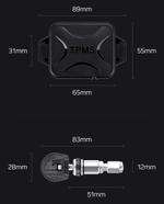 Система контроля давления в шинах - Teyes TPMS с внутренними датчиками