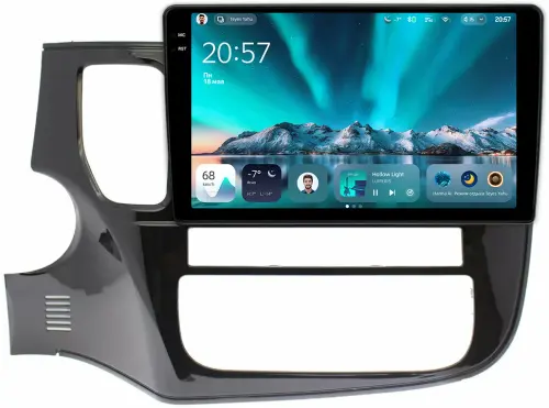 Магнитола для Mitsubishi Outlander 3 2012-2022 (левый руль) - Teyes CC4 монитор 10.36" 2K QLED на Android 14, Snapdragon 680, DSP, CarPlay, 4G SIM-слот