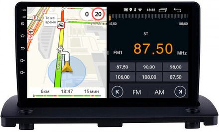 Магнитола для Volvo XC90 2006-2014 - Parafar PF190LUX2FHD на Android 13, 8-ядер, 2Гб+32Гб, CarPlay, 4G SIM-слот
