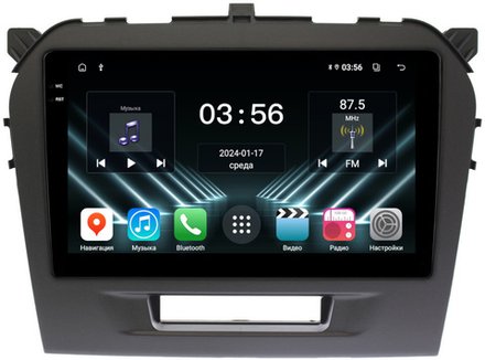 Магнитола для Suzuki Vitara 2015-2022 - FarCar DX212/571M монитор 9.5" IPS на Android 13, 4+64Гб, CarPlay