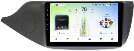Магнитола для KIA Ceed 2 JD 2012-2018 (рамка матовая) - Teyes CC4L монитор 9" IPS на Android 14, Snapdragon 662, CarPlay, 4G SIM-слот