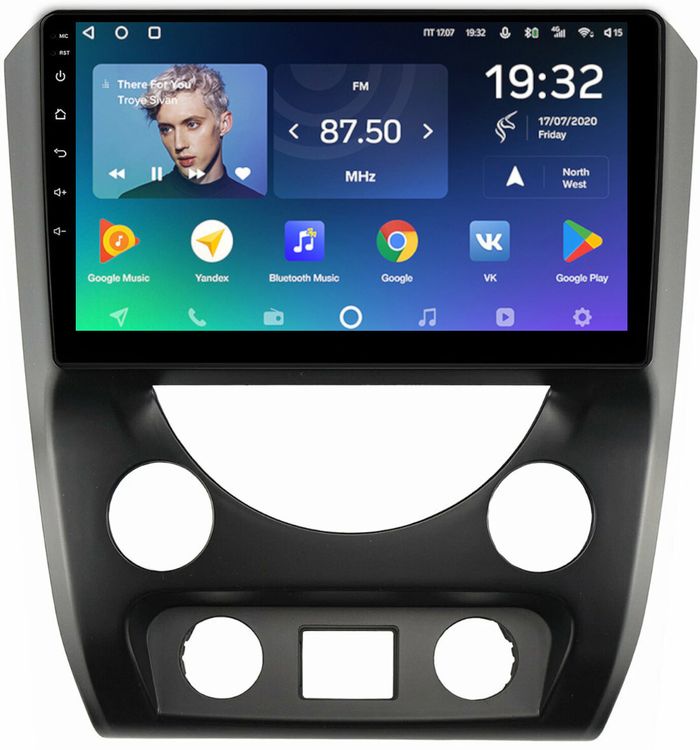 Магнитола для SsangYong Rexton 3 Y290 2012-2017 - Teyes CC2 PLUS монитор 9" QLED на Android 10, Быстрая, 4G SIM-слот