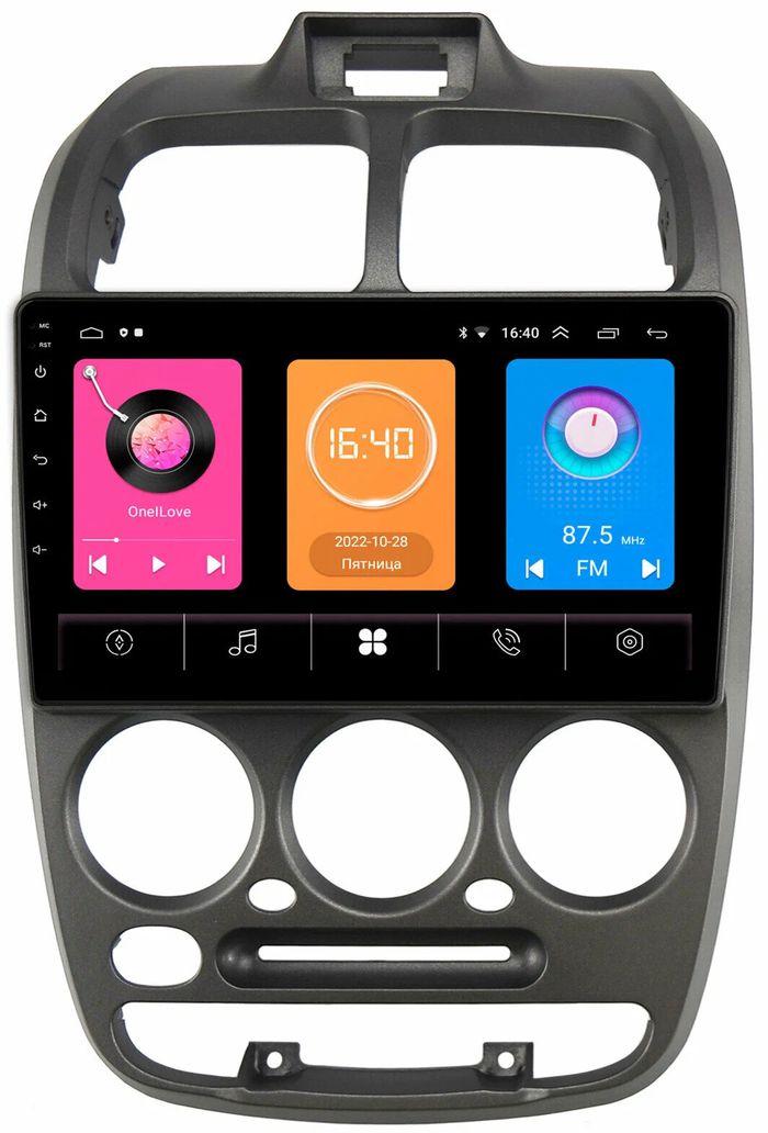 Магнитола для Hyundai Accent 2000-2011 -  GT9-1310 на Android 10, 2ГБ-16ГБ
