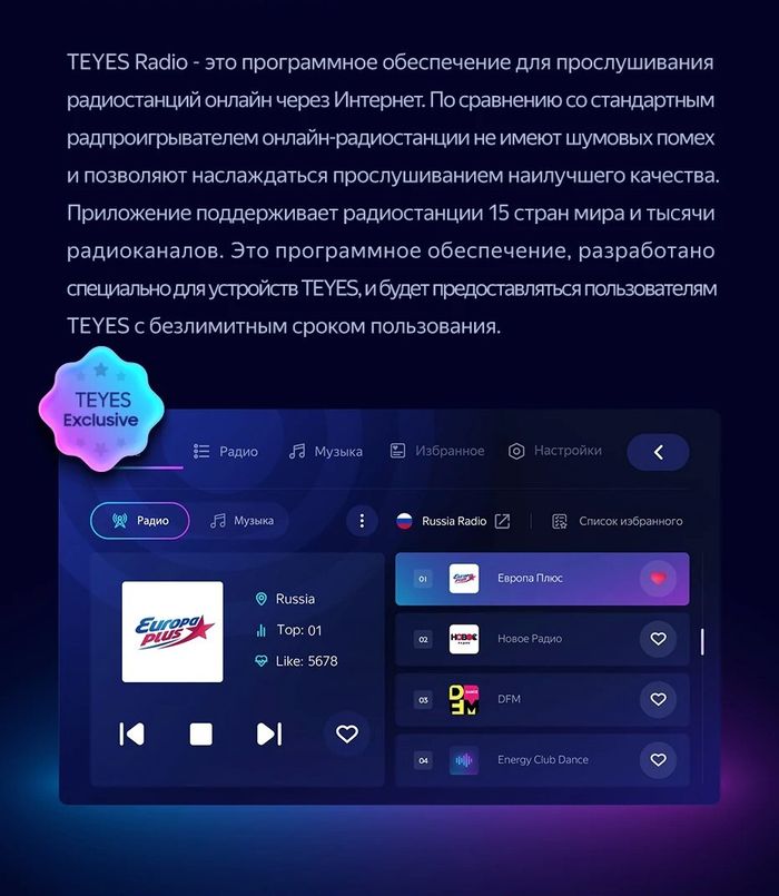 Магнитола для с кнопками в рамку 9" или 10" - Teyes CC3-2K монитор 13" QLED+2K на Android 10, CarPlay, 4G SIM-слот
