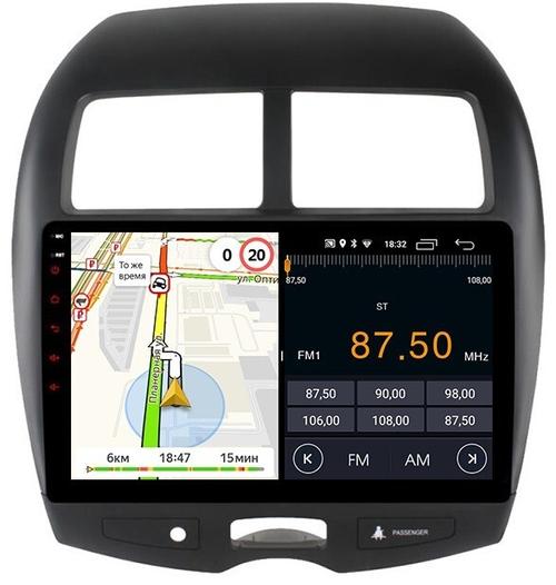 Магнитола для Mitsubishi ASX, Peugeot 4008, Citroen C4 Aircross 2010-2016 - Parafar PF026FHD на Android 13, 8-ядер, 2Гб+32Гб, CarPlay, 4G SIM-слот