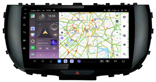 Магнитола для KIA Soul 3 2019+ - Kuberg QLed, Android 13, TS20, CarPlay, SIM-слот