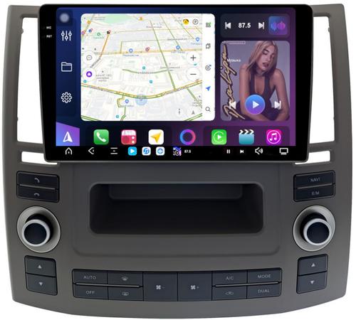 Магнитола для Infiniti FX35, FX45 S50 2006-2008 - FarCar GX9-9685 монитор 9.5" 2K QLED на Android 14, TS20, 6+128Гб, CarPlay, 4G SIM-слот