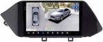 Магнитола для Hyundai Sonata 8 2020+ - FarCar BX1212M-360 монитор 10.36" 2K QLED на Android 13, Быстрая, CarPlay, 4G SIM-слот, 4 камеры в комплекте
