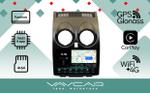 Магнитола для Nissan Qashqai J10 2006-2013, Dualis - Vaycar VA51-1170-2K на Android 13, Быстрая, 2K QLED, CarPlay, 4G SIM-слот