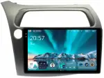Магнитола для Honda Civic 8 хэтчбэк 2006-2011 левый руль - Teyes CC4 монитор 9.2" 2K QLED на Android 14, Быстрейшая, Snapdragon 680, DSP, CarPlay, 4G SIM-слот