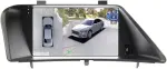Магнитола для Lexus RX270, RX350 AL10 2012-2015 (ШГУ цветной, поддержка штатного меню, рамка тип 1) - Teyes CC3-2K-360 монитор 9.5" 2K QLED на Android 10, Быстрая, CarPlay, 4G SIM-слот, 4 камеры в комплекте