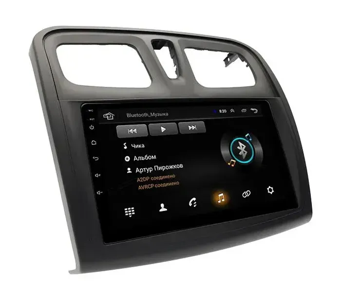 Магнитола для Renault Sandero 2015+ - Vaycar VA63-2175 на Android 13, 8-ядер, 2Гб-32Гб, 4G SIM-слот