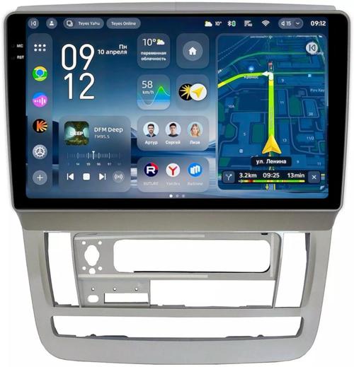Магнитола для Toyota Alphard 1 H10 2002-2005 - Teyes CC4-PRO монитор 9.5" 2K QLED на Android 13, Snapdragon 778G, ИИ, CarPlay, DSP, 4G SIM-слот