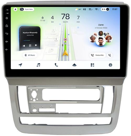 Магнитола для Toyota Alphard 1 H10 2002-2005 - Teyes CC4L монитор 9" IPS на Android 14, Snapdragon 662, CarPlay, 4G SIM-слот