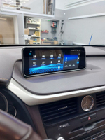 Магнитола для Lexus RX200t, RX300, RX350, RX450h 2015-2019 AL20 (взамен 8" экрана) - RDL-LEX-RX15-Low-685 12.3" монитор на Android 14, 8Гб+128Гб, CarPlay, 4G SIM-слот