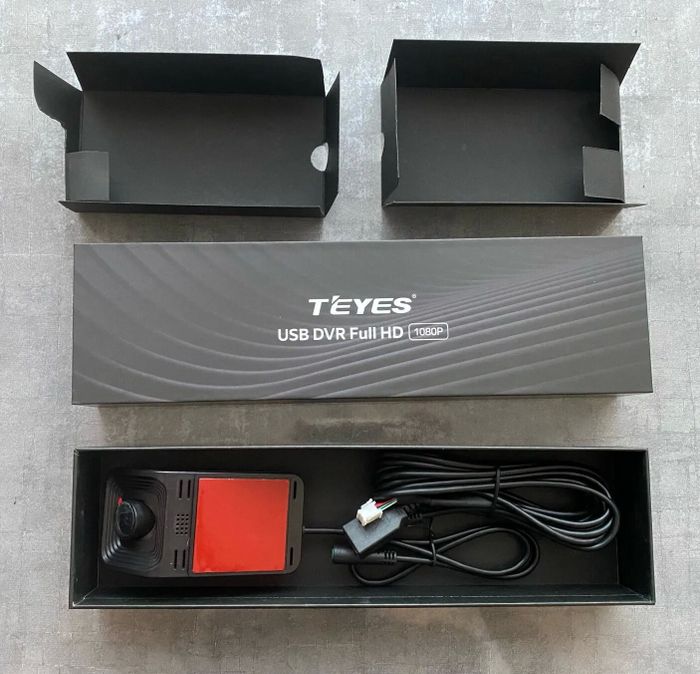 Видеорегистратор для автомагнитол Android - Teyes AR-DVR, 1920х1080p, контроль полос (ADAS), управление по USB