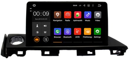 Магнитола для Mazda 6 2015-2018 - AIROC 2K RX-2435 Android 13, QLed+2K,  ТОП процессор, 8/128, CarPlay, SIM-слот