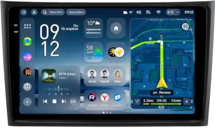 Магнитола для Volvo XC90 2002-2014 (рамка вниз) - Teyes CC4-PRO монитор 10.36" 2K QLED на Android 13, Snapdragon 778G, ИИ, CarPlay, DSP, 4G SIM-слот